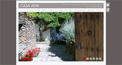 Desktop Screenshot of casa-ana.com